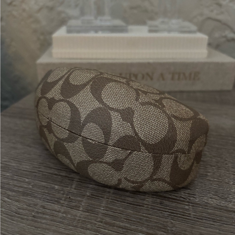 Coach Tan Patterned Decorative Box